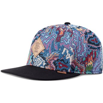 Casquette plate multicolore snapback Colourexplo Djinns