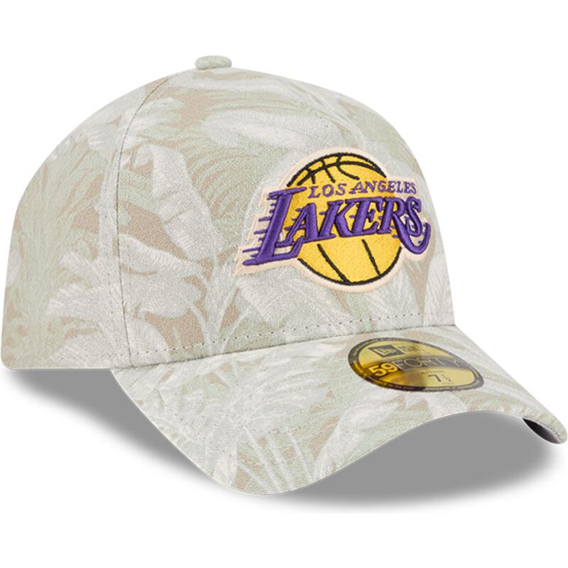 new-era-curved-brim-59forty-a-frame-leafy-palm-los-angeles-lakers-nba-beige-fitted-cap new-era-curved-brim-59forty-a-frame-leafy-palm-los-angeles-lakers-nba-beige-fitted-cap