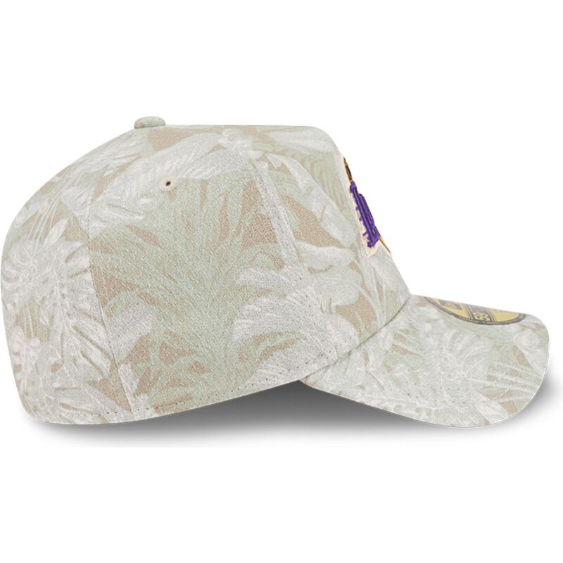 new-era-curved-brim-59forty-a-frame-leafy-palm-los-angeles-lakers-nba-beige-fitted-cap new-era-curved-brim-59forty-a-frame-leafy-palm-los-angeles-lakers-nba-beige-fitted-cap