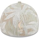 casquette-courbee-beige-ajustee-59forty-a-frame-leafy-palm-chicago-bulls-nba-new-era