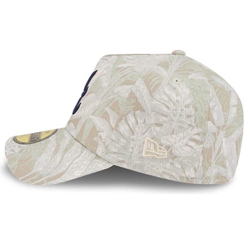 casquette-courbee-beige-ajustee-59forty-a-frame-leafy-palm-atlanta-braves-mlb-new-era casquette-courbee-beige-ajustee-59forty-a-frame-leafy-palm-atlanta-braves-mlb-new-era