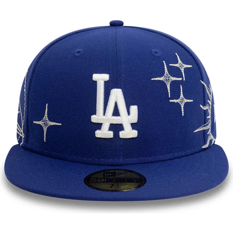 new-era-flat-brim-59fifty-zodiac-los-angeles-dodgers-mlb-blue-fitted-cap new-era-flat-brim-59fifty-zodiac-los-angeles-dodgers-mlb-blue-fitted-cap