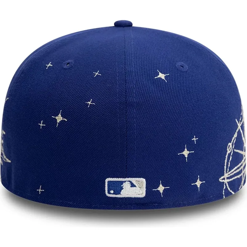 new-era-flat-brim-59fifty-zodiac-los-angeles-dodgers-mlb-blue-fitted-cap new-era-flat-brim-59fifty-zodiac-los-angeles-dodgers-mlb-blue-fitted-cap