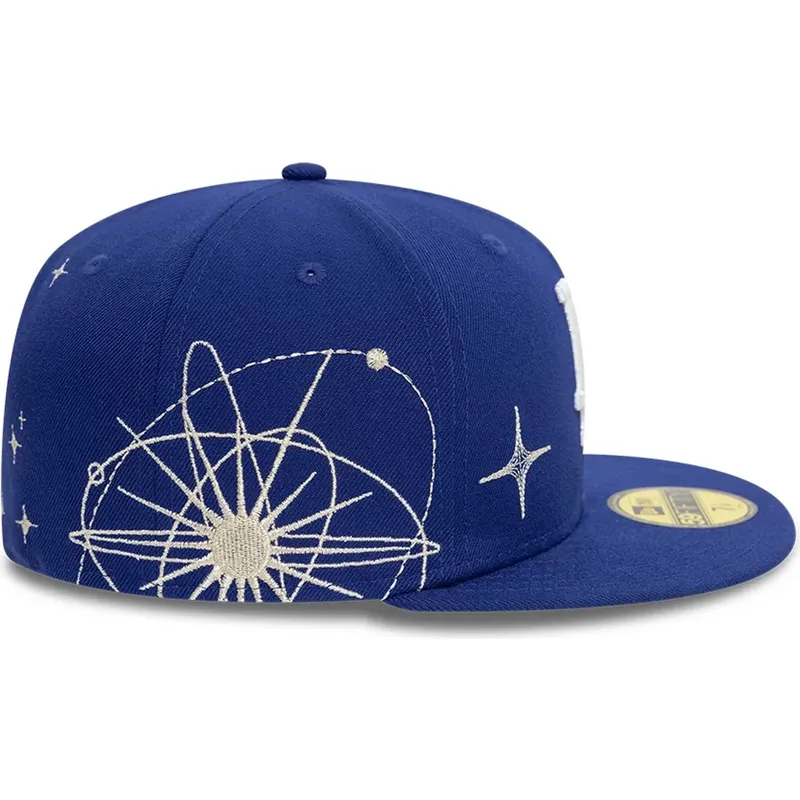 new-era-flat-brim-59fifty-zodiac-los-angeles-dodgers-mlb-blue-fitted-cap new-era-flat-brim-59fifty-zodiac-los-angeles-dodgers-mlb-blue-fitted-cap