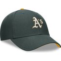 casquette-courbee-verte-ajustable-pour-enfant-dri-fit-club-structured-oakland-athletics-mlb-nike