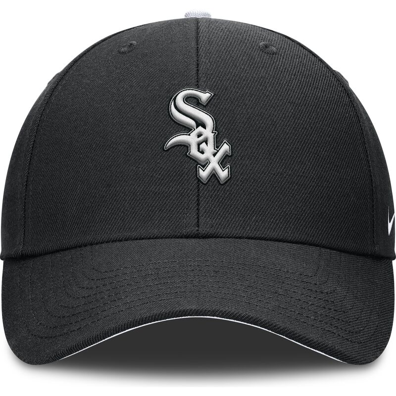 casquette-courbee-noire-ajustable-pour-enfant-dri-fit-club-structured-chicago-white-sox-mlb-nike