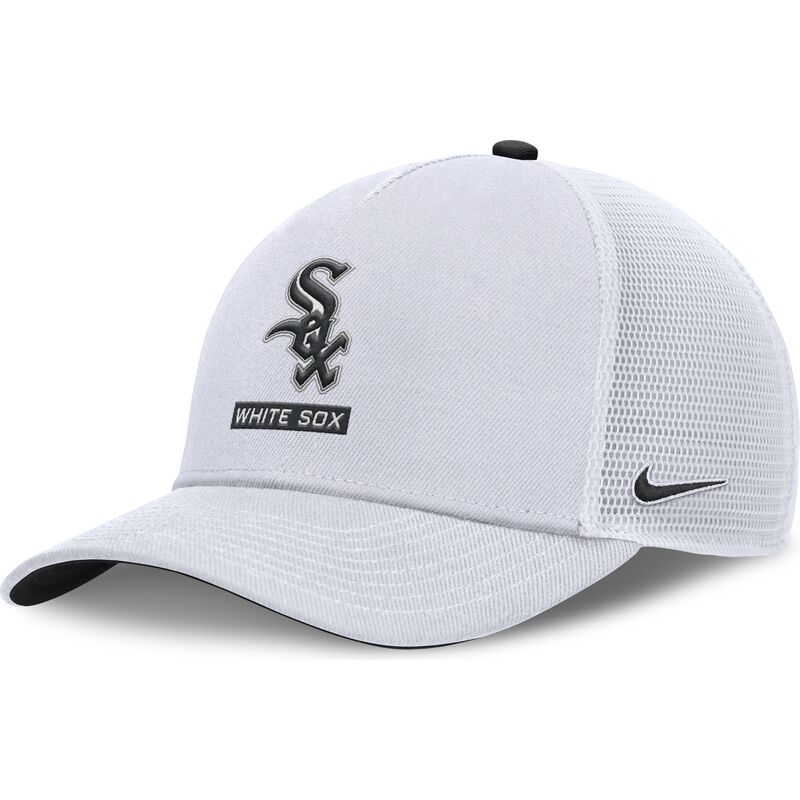casquette-trucker-blanche-primetime-dri-fit-rise-structured-chicago-white-sox-mlb-nike casquette-trucker-blanche-primetime-dri-fit-rise-structured-chicago-white-sox-mlb-nike