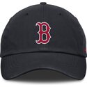 casquette-courbee-bleue-marine-ajustable-pour-enfant-club-unstructured-organic-cotton-boston-red-sox-mlb-nike