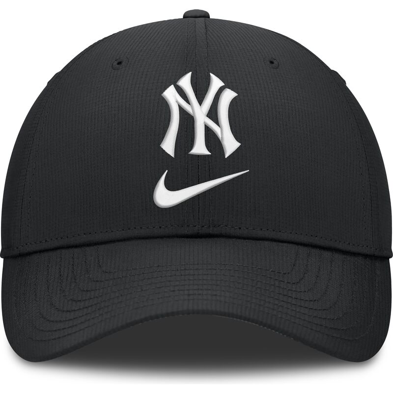 casquette-courbee-noire-ajustable-primetime-club-structured-uv-poly-ripstop-new-york-yankees-mlb-nike