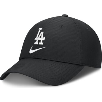 Casquette courbée noire ajustable Primetime Club Structured UV Poly Ripstop Los Angeles Dodgers MLB Nike