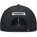 casquette-courbee-noire-ajustable-primetime-club-structured-uv-poly-ripstop-los-angeles-dodgers-mlb-nike