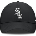 casquette-courbee-noire-ajustable-club-structured-uv-poly-ripstop-chicago-white-sox-mlb-nike
