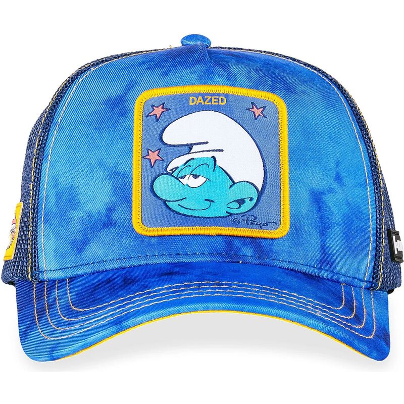 casquette-trucker-bleue-dazed-smu-cham-les-schtroumpfs-capslab