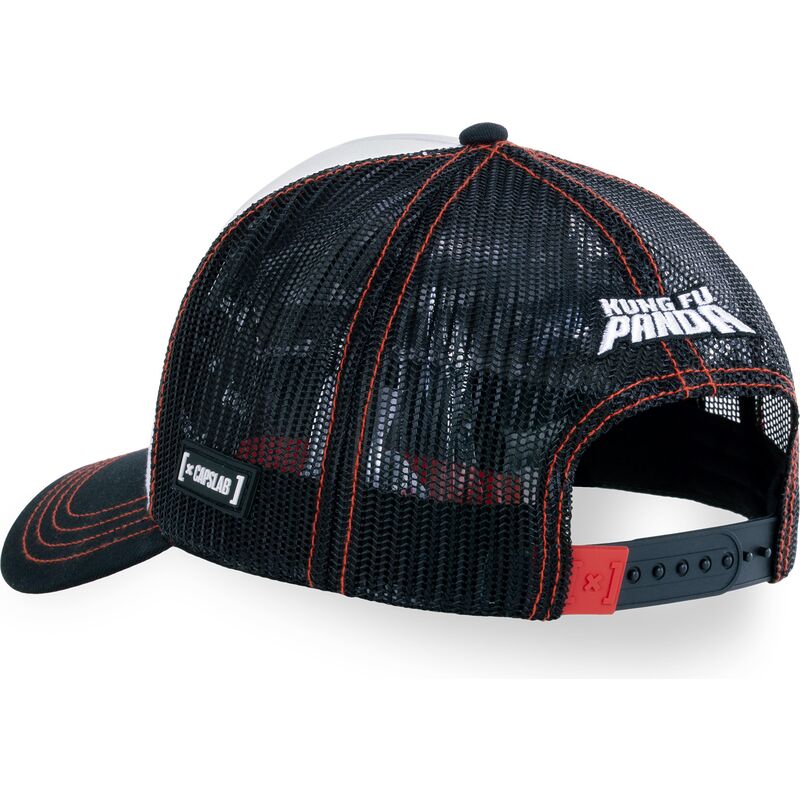 casquette-trucker-blanche-et-noire-po-always-hungry-kfp-takb-kung-fu-panda-capslab