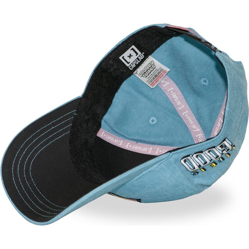 casquette-courbee-bleue-snapback-titi-loo13-pcblifb-looney-tunes-capslab