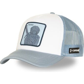 Casquette trucker bleue et blanche Trunks DBS8 TRUB Dragon Ball Capslab