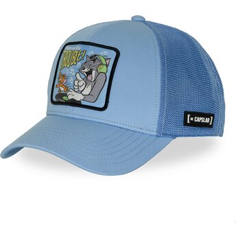Capslab Tom and Jerry TAJ8 TROB Looney Tunes Blue Trucker Hat
