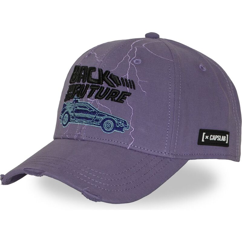casquette-courbee-violette-snapback-dmc-delorean-clbtf1-btfb-retour-vers-le-futur-capslab