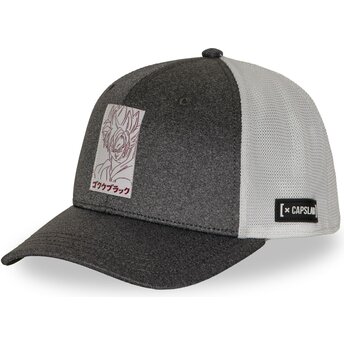 Casquette trucker grise et blanche Goku Black DBS8 BLAB Dragon Ball Capslab