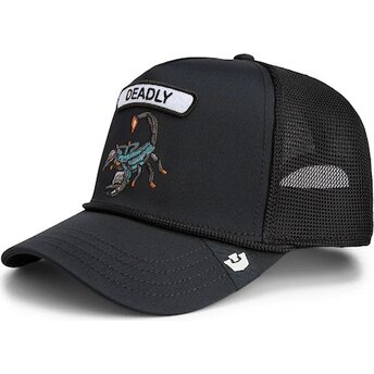 Casquette trucker noire scorpion GB2 Deadly Scorp The Rocker The Farm Goorin Bros.