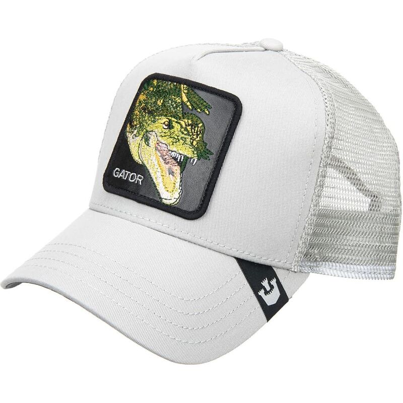 casquette-trucker-grise-crocodile-gator-swamp-monster-core-combo-the-farm-goorin-bros