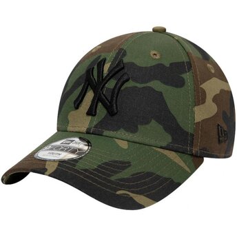Casquette courbée camouflage ajustable pour enfant 9FORTY League Essential New York Yankees MLB New Era