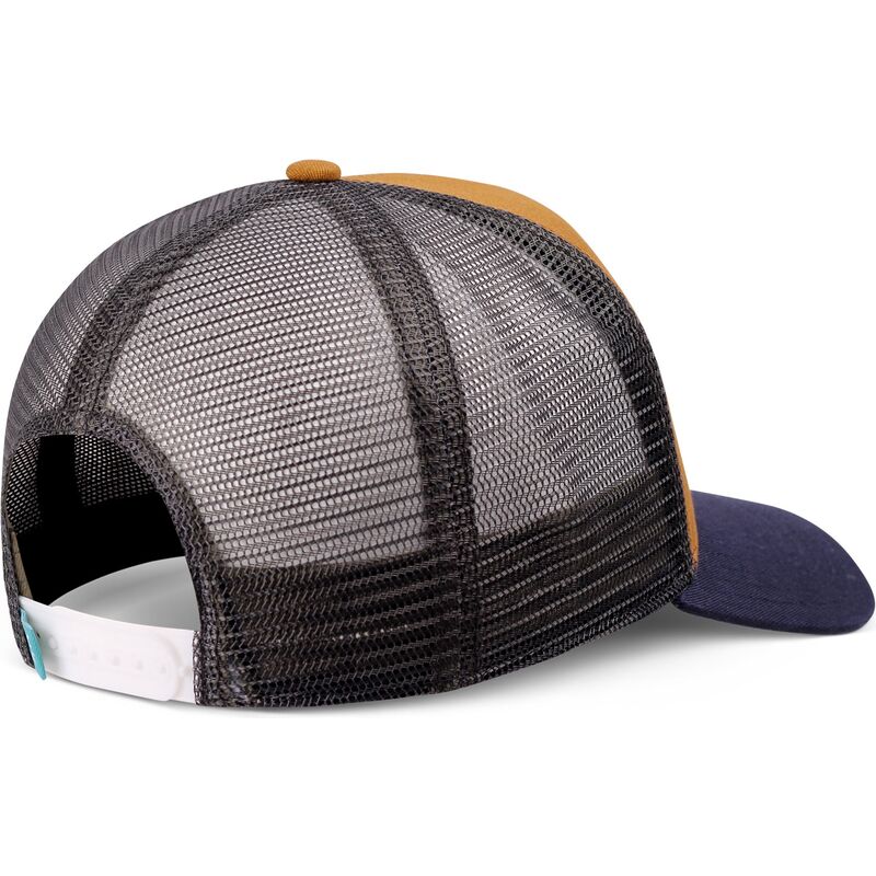 casquette-trucker-marron-et-bleue-marine-die-wet-hft-requin-coastal casquette-trucker-marron-et-bleue-marine-die-wet-hft-requin-coastal