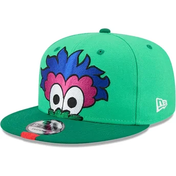 New Era Flat Brim 9FIFTY All Star Game Fan Pack Philadelphia Phillies MLB Green Snapback Cap