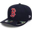 casquette-courbee-bleue-marine-snapback-9seventy-stretch-snap-player-replica-boston-red-sox-mlb-new-era
