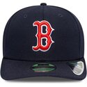 casquette-courbee-bleue-marine-snapback-9seventy-stretch-snap-player-replica-boston-red-sox-mlb-new-era