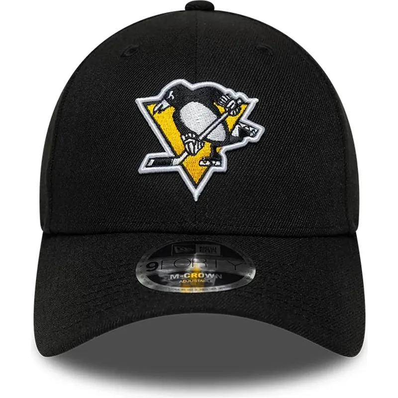 new-era-curved-brim-9forty-m-crown-team-pittsburgh-penguins-nhl-black-snapback-cap