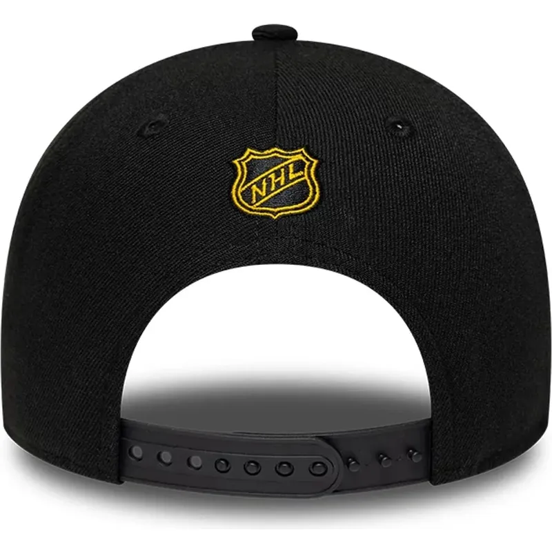 casquette-courbee-noire-snapback-9forty-m-crown-team-pittsburgh-penguins-nhl-new-era