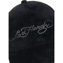 casquette-trucker-noire-core-silver-diamante-velour-ed-hardy
