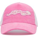 casquette-trucker-rose-et-blanche-embroidery-applique-cord-ed-hardy