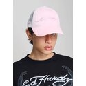 casquette-trucker-rose-et-blanche-diamante-velour-ed-hardy