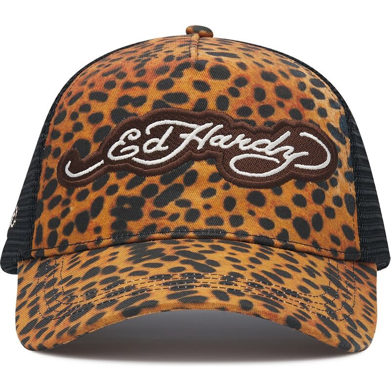 casquette-trucker-leopard-lionpard-print-ed-hardy