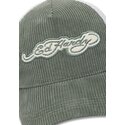 ed-hardy-embroidery-applique-cord-green-and-white-trucker-hat