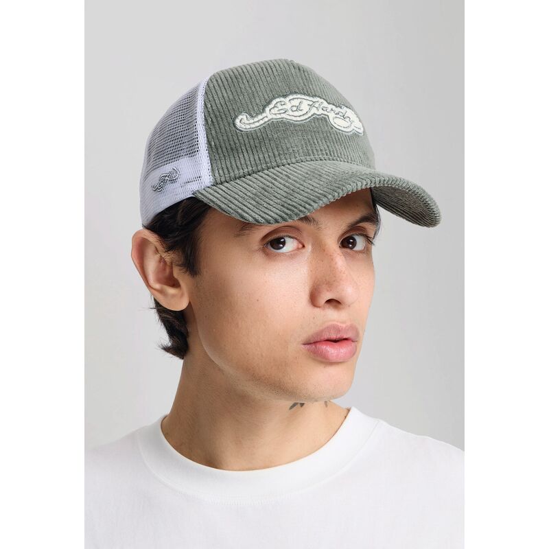 casquette-trucker-verte-et-blanche-embroidery-applique-cord-ed-hardy casquette-trucker-verte-et-blanche-embroidery-applique-cord-ed-hardy
