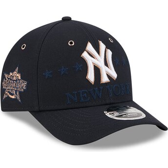 Casquette courbée bleue marine snapback 9FORTY M-Crown All Star Game New York Yankees MLB New Era