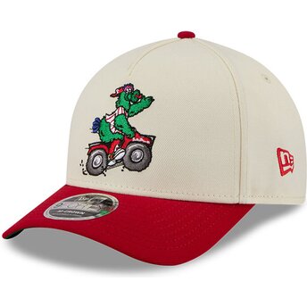 Casquette courbée beige et rouge snapback 9FORTY M-Crown All Star Game Fan Pack Philadelphia Phillies MLB New Era