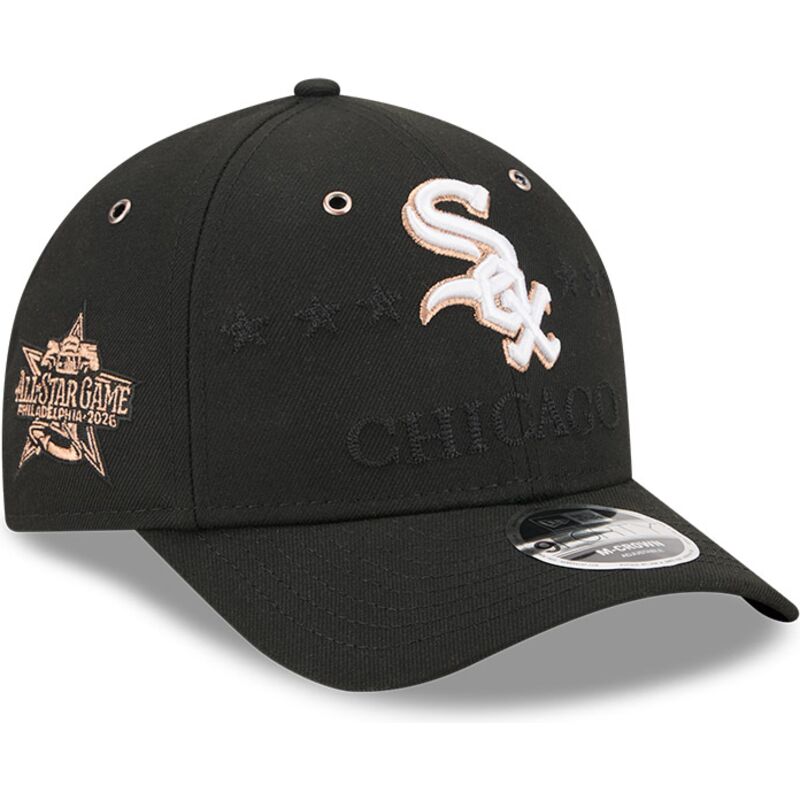 new-era-curved-brim-9forty-m-crown-all-star-game-chicago-white-sox-mlb-black-snapback-cap new-era-curved-brim-9forty-m-crown-all-star-game-chicago-white-sox-mlb-black-snapback-cap