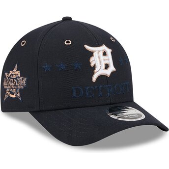 Casquette courbée bleue marine snapback 9FORTY M-Crown All Star Game Detroit Tigers MLB New Era