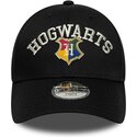 casquette-courbee-noire-snapback-pour-enfant-9forty-wordmark-hogwarts-harry-potter-new-era