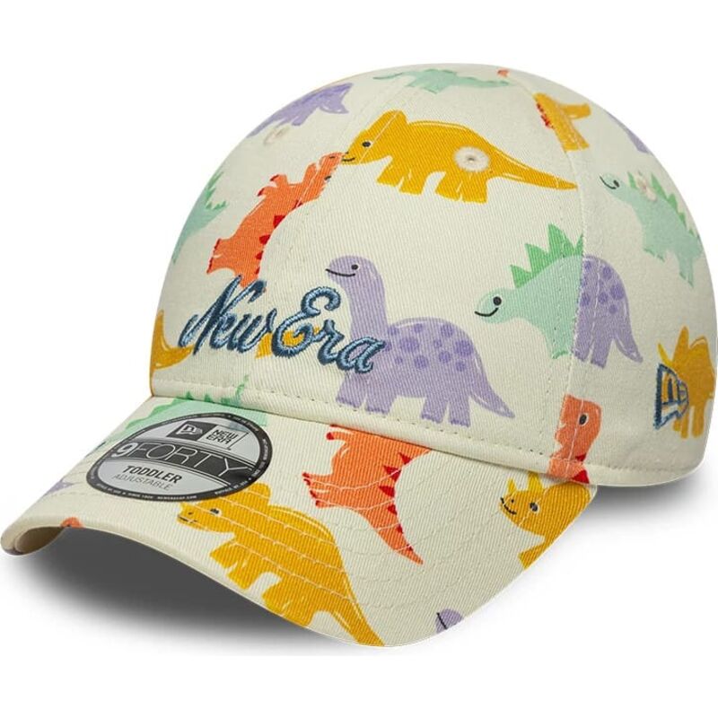 casquette-courbee-multicolore-ajustable-9forty-all-over-print-dino-new-era