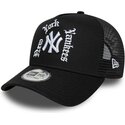 new-era-a-frame-wordmark-new-york-yankees-mlb-black-trucker-hat