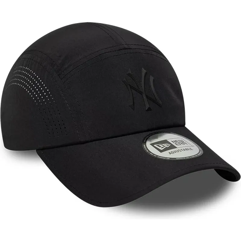 new-era-black-logo-runner-tech-midi-new-york-yankees-mlb-black-trucker-hat new-era-black-logo-runner-tech-midi-new-york-yankees-mlb-black-trucker-hat