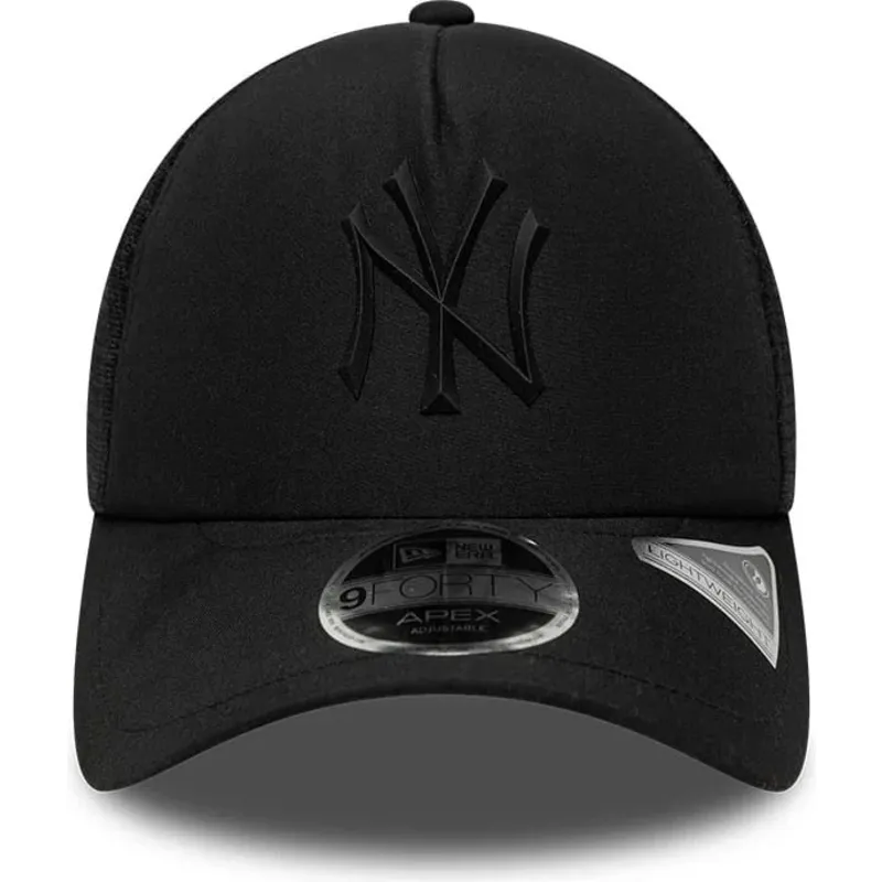 new-era-black-logo-9forty-apex-sporty-new-york-yankees-mlb-black-trucker-hat