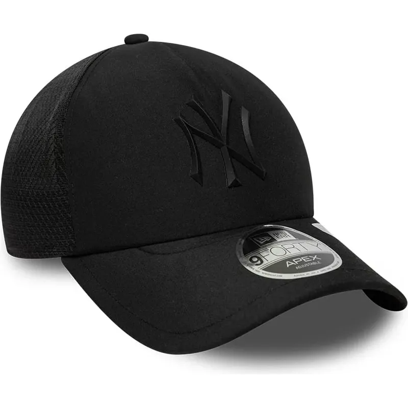 casquette-trucker-noire-avec-logo-noir-9forty-apex-sporty-new-york-yankees-mlb-new-era casquette-trucker-noire-avec-logo-noir-9forty-apex-sporty-new-york-yankees-mlb-new-era