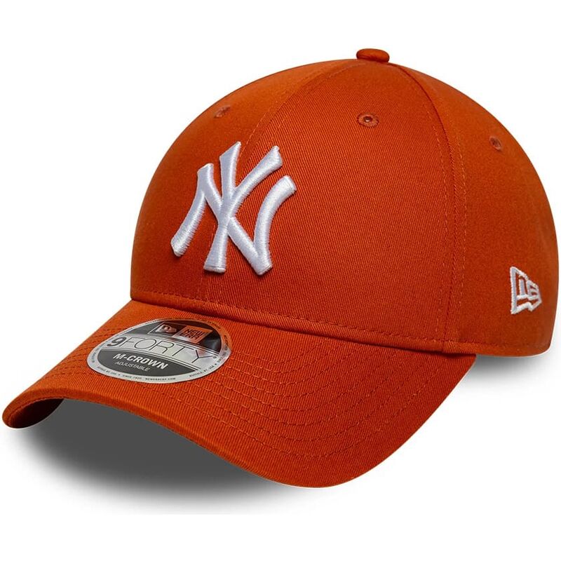 new-era-curved-brim-9forty-m-crown-new-york-yankees-mlb-orange-snapback-cap new-era-curved-brim-9forty-m-crown-new-york-yankees-mlb-orange-snapback-cap