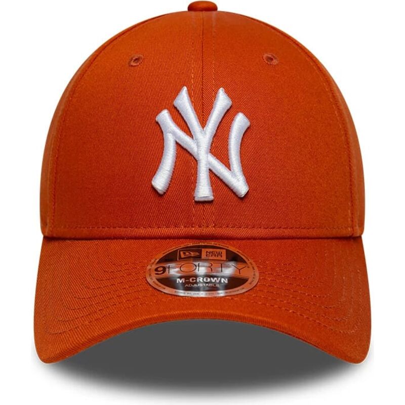 new-era-curved-brim-9forty-m-crown-new-york-yankees-mlb-orange-snapback-cap new-era-curved-brim-9forty-m-crown-new-york-yankees-mlb-orange-snapback-cap